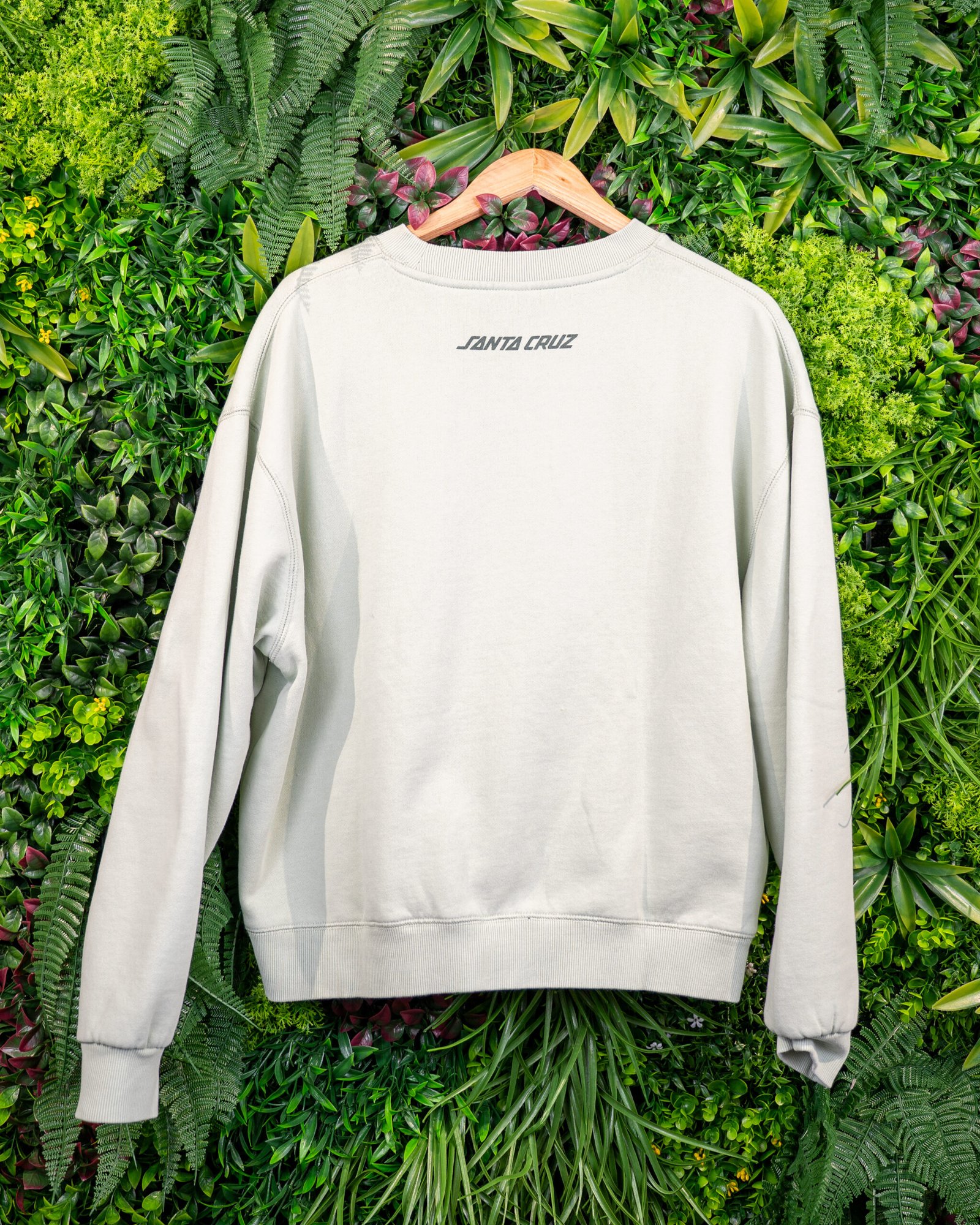 SWEAT SANTA CRUZ ASP BUTTERFLY CREW PALE SAGE WASH