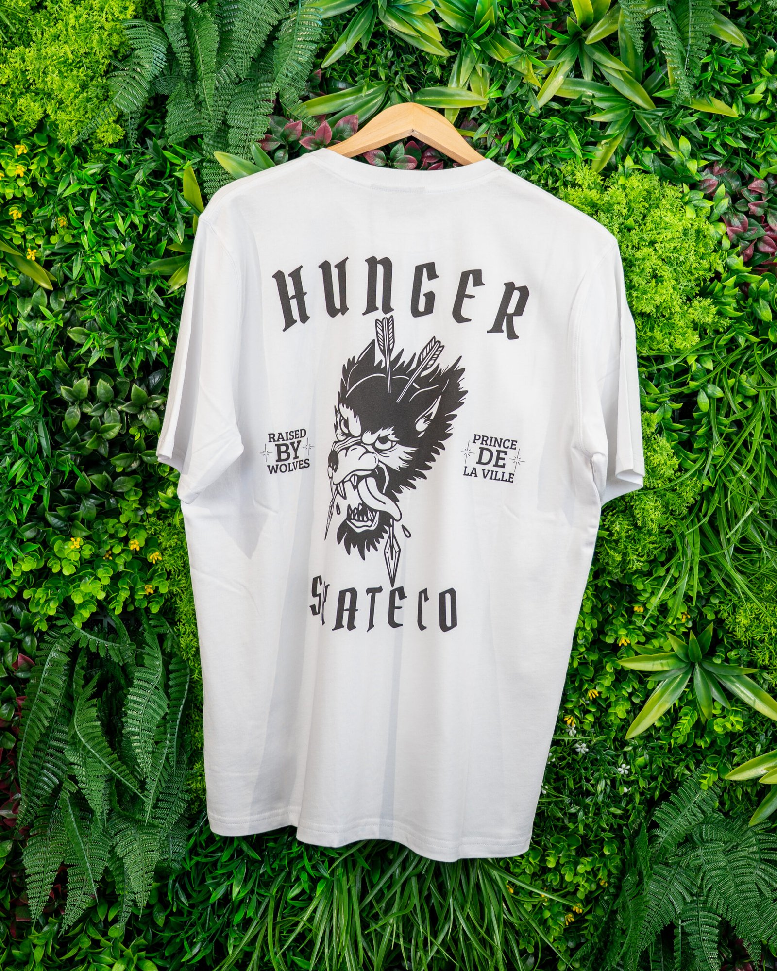 Hunger Tee Wolves White