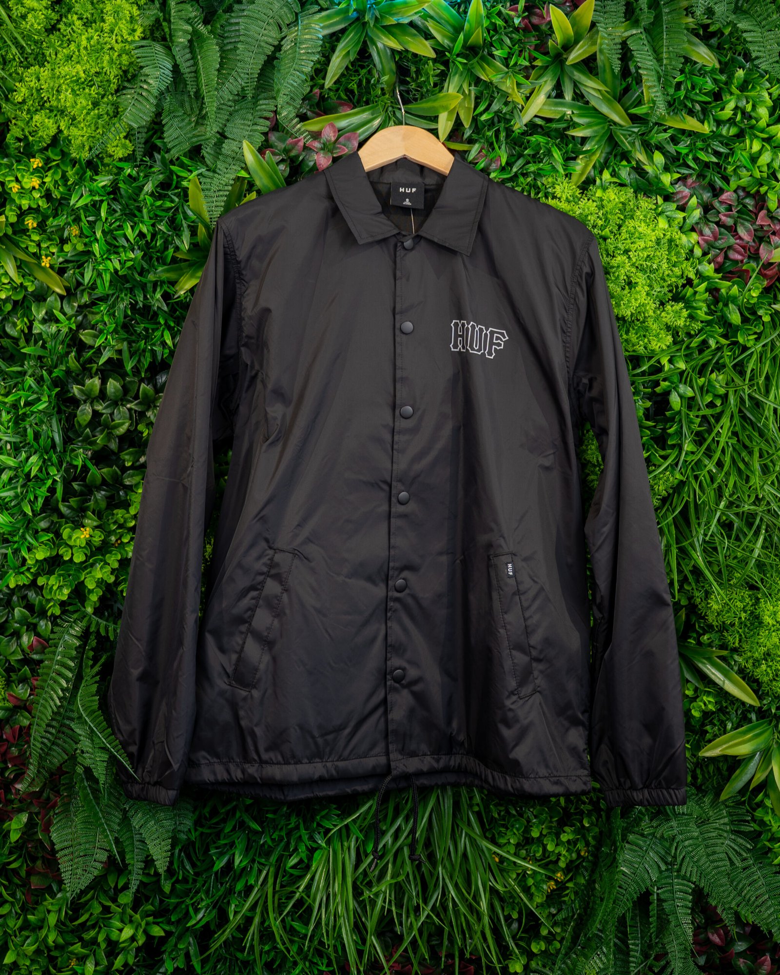 JACKET HUF SET H COACHES BLACK