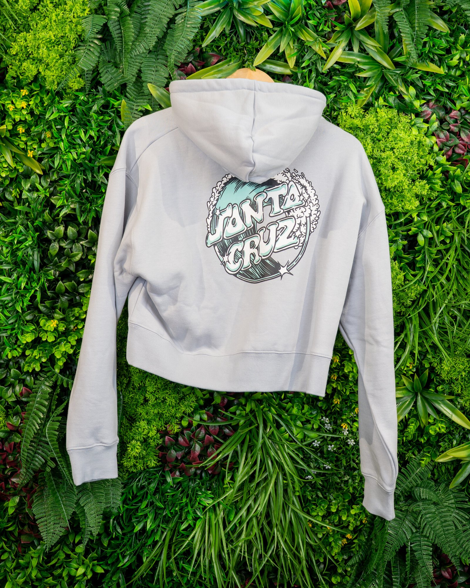 OFFSHORE DOT HOOD - Sweat à capuche - barely blue