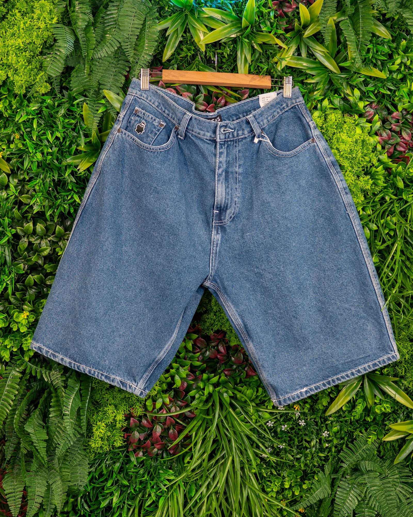 NONSENSE SHORT BIGFOOT DENIM DARK DENIM