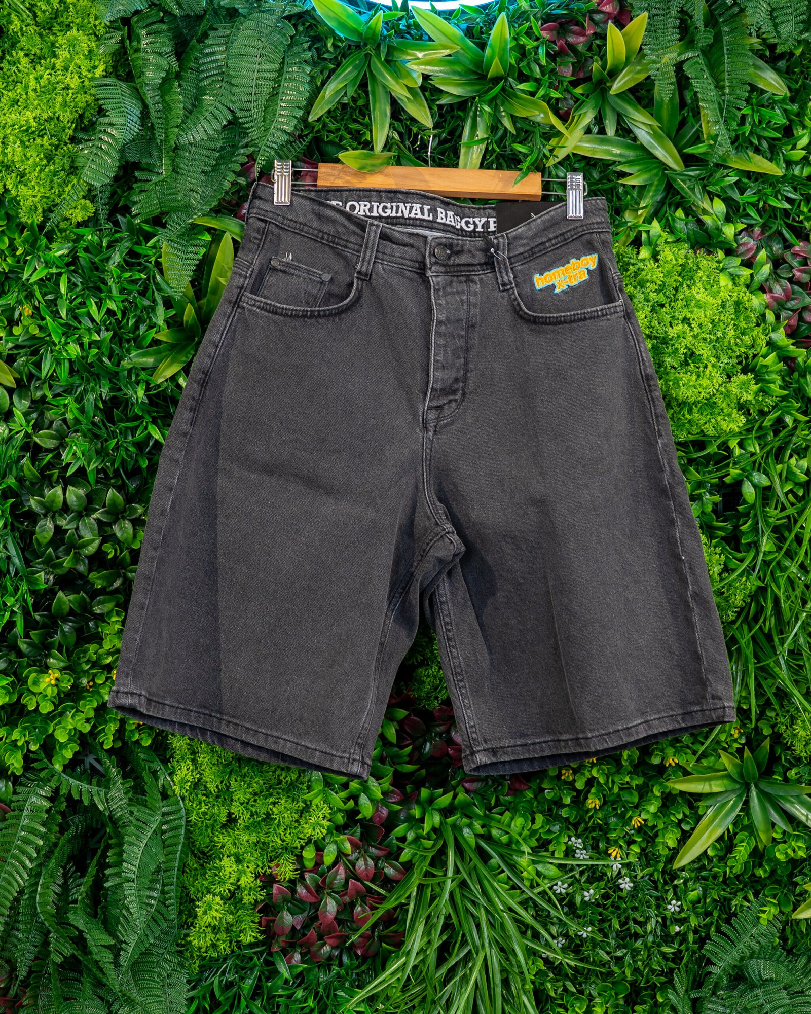 SHORT EN JEAN HOMEBOY GREY