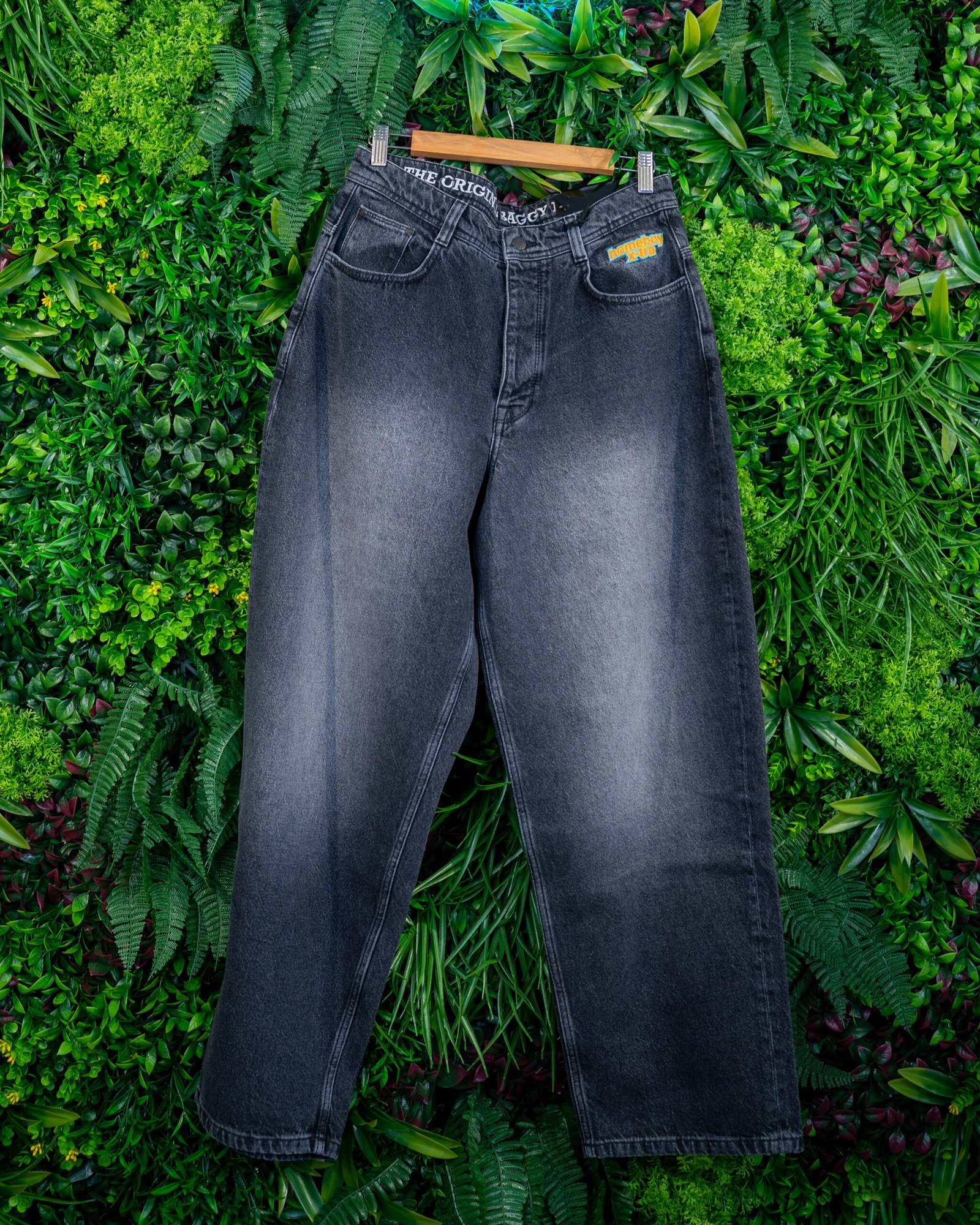 x-tra BAGGY Vintage Denim VINTAGE BLACK