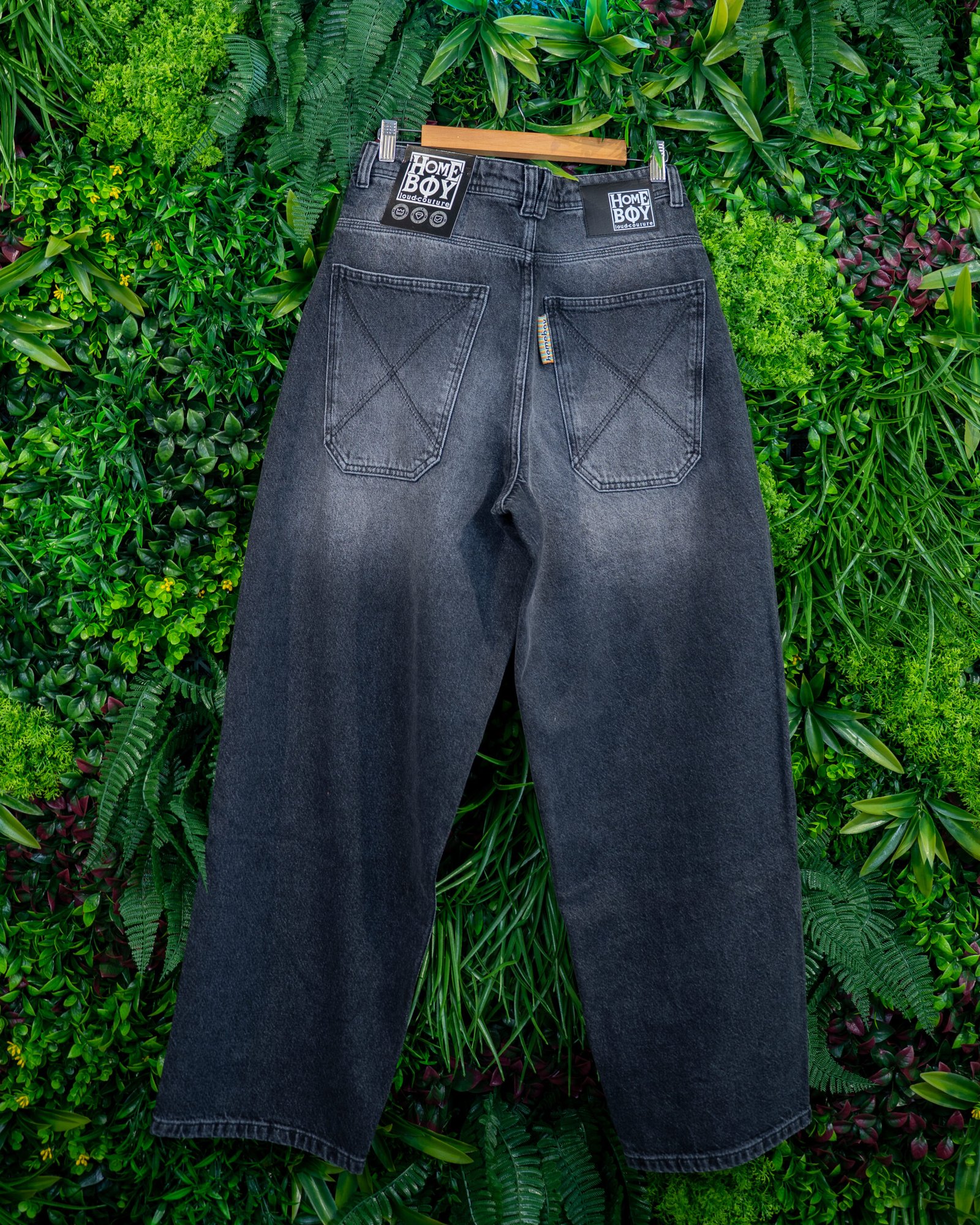 x-tra BAGGY Vintage Denim VINTAGE BLACK