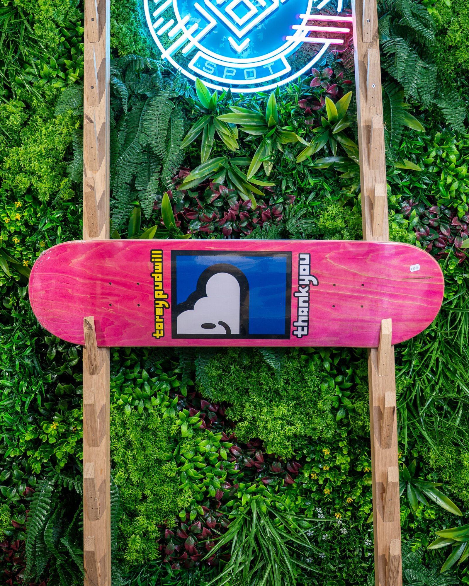 THANK YOU DECK TOREY PUDWILL GOODWILL PINK WOODGRAIN 8.125