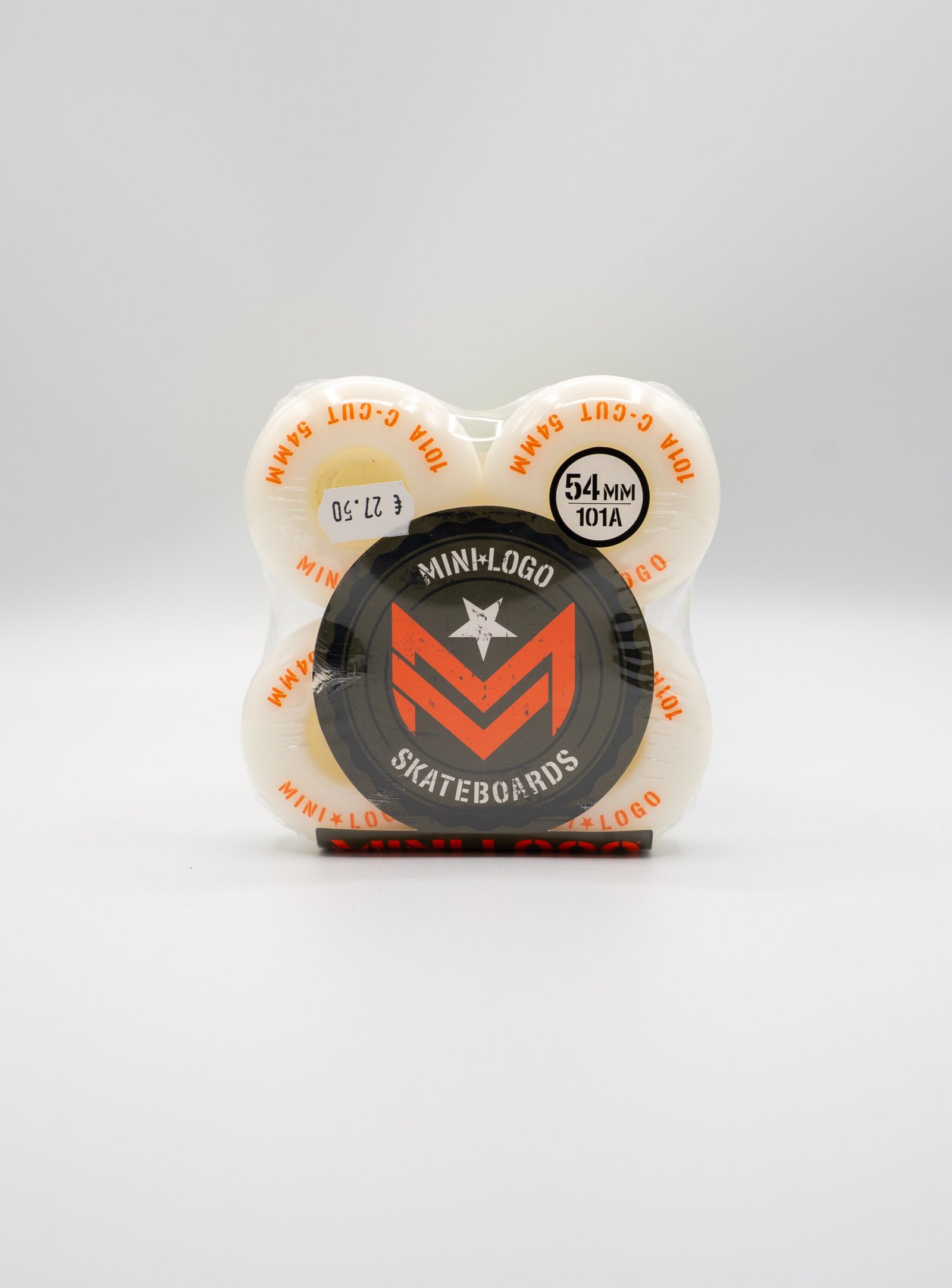 MINI LOGO WHEELS (JEU DE 4) 54MM C-CUT II 101A