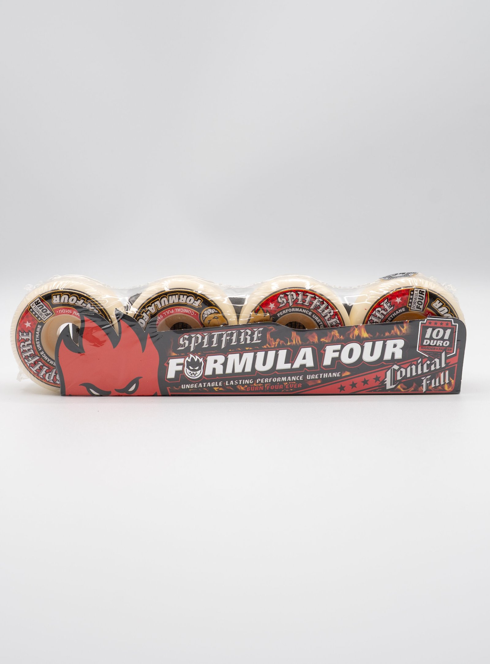 SPITFIRE WHEELS (JEU DE 4) 54MM F4 101D CONICAL FULL