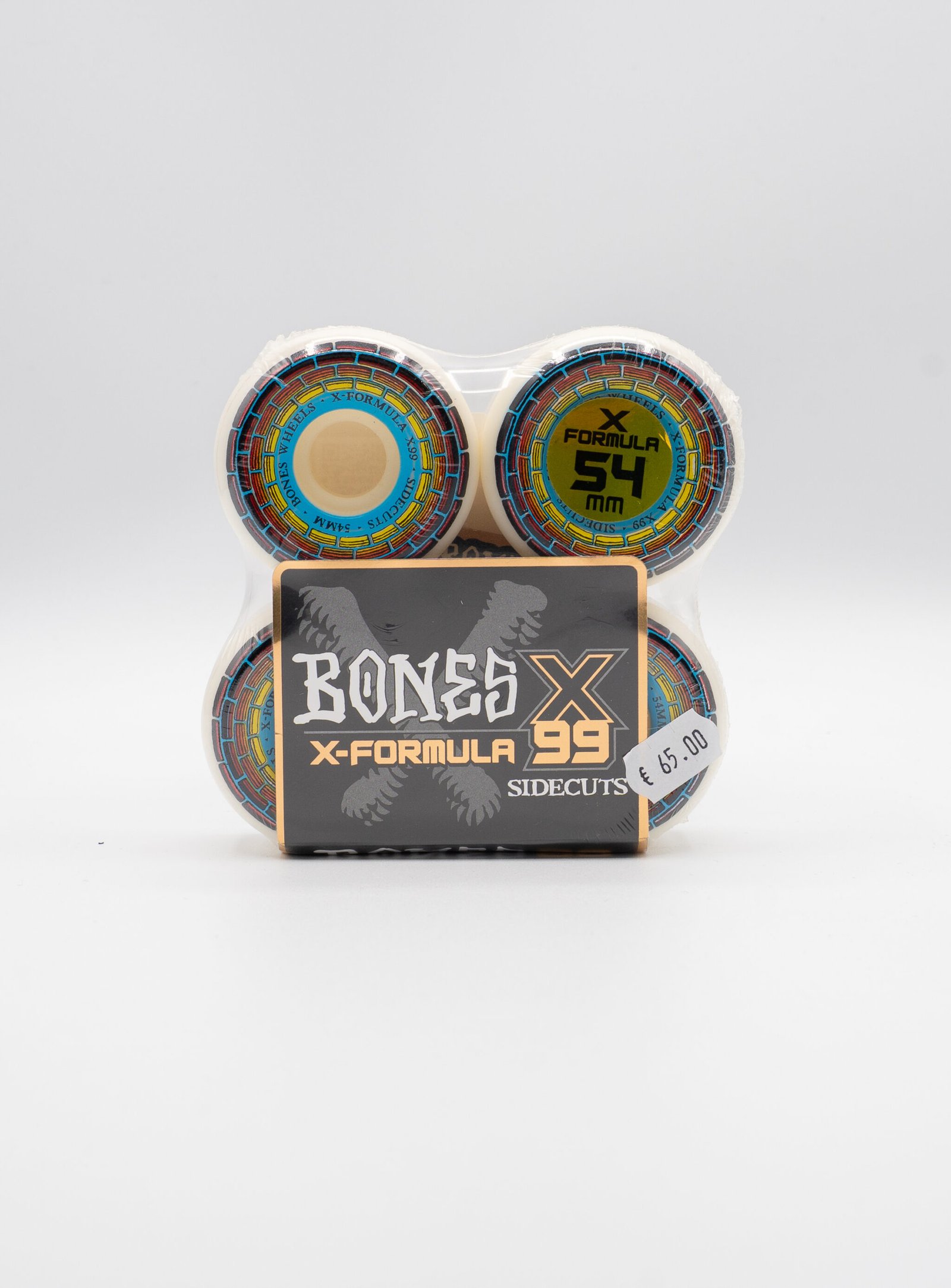 BONES WHEELS (JEU DE 4) XF 54MM V5 99A WISHING WELL SIDECUT