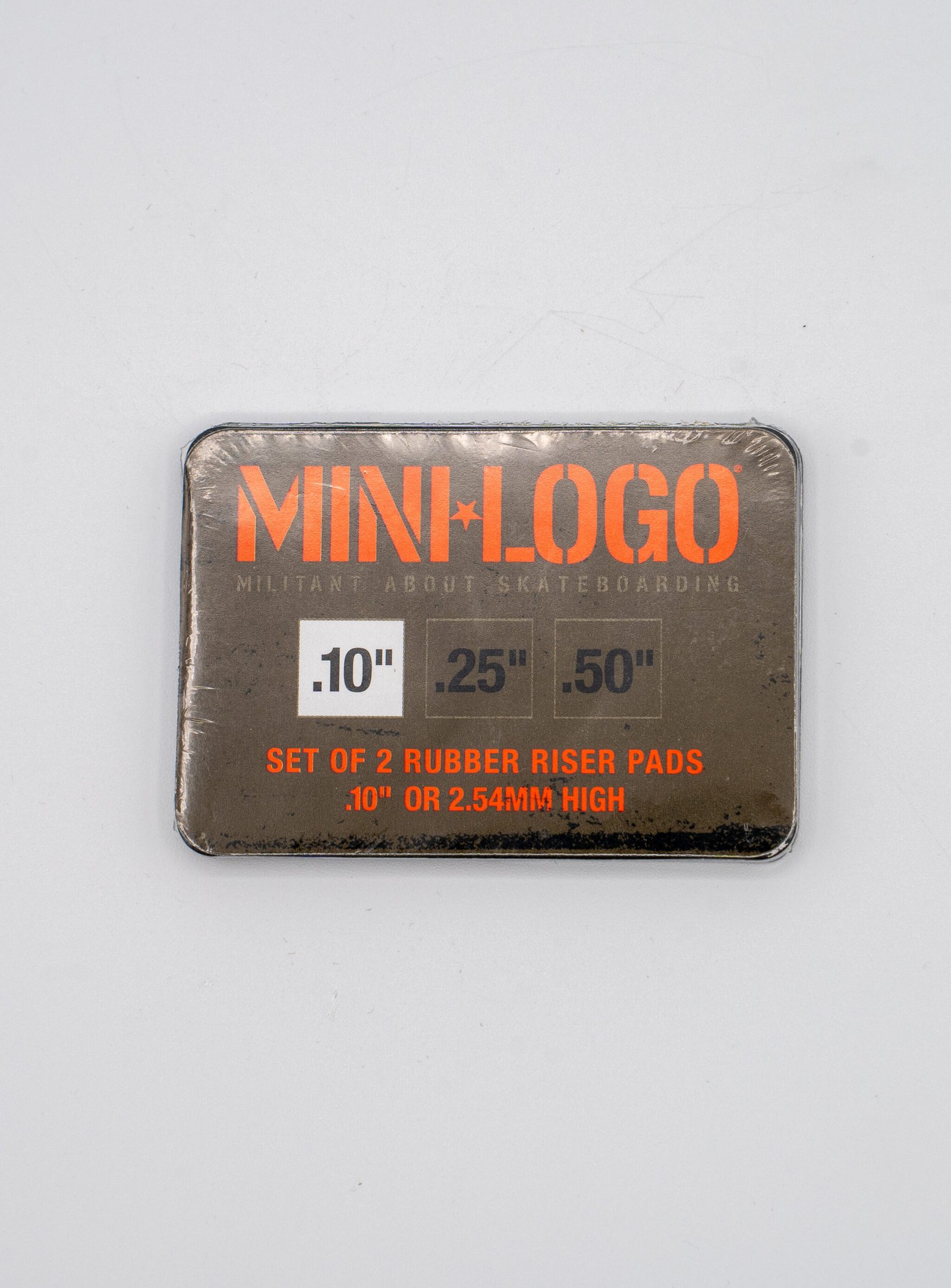 MINI LOGO PADS (JEU DE 2) 0.10 (2.54 MM) SOFT