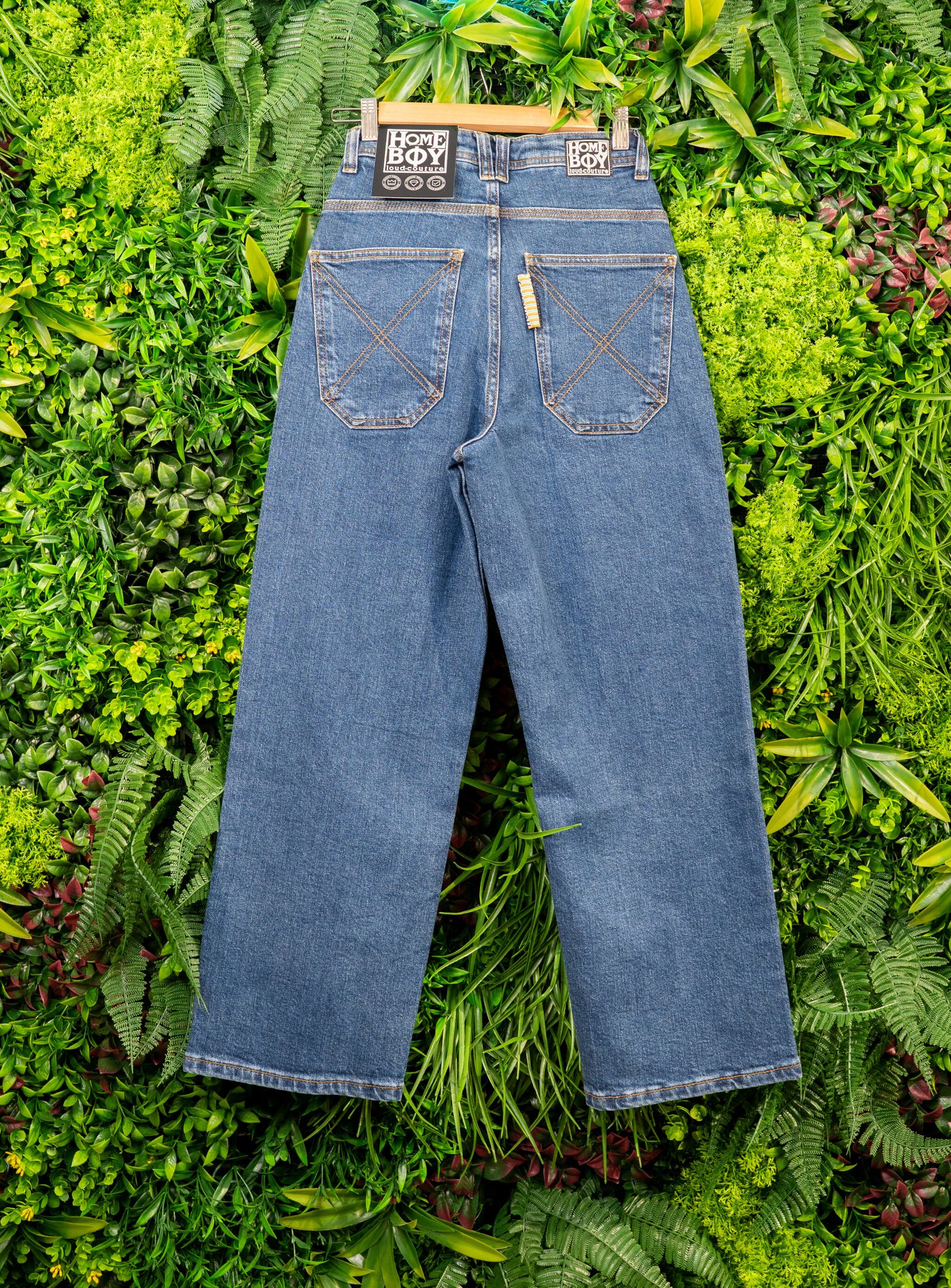 x-tra BAGGY Denim Washed