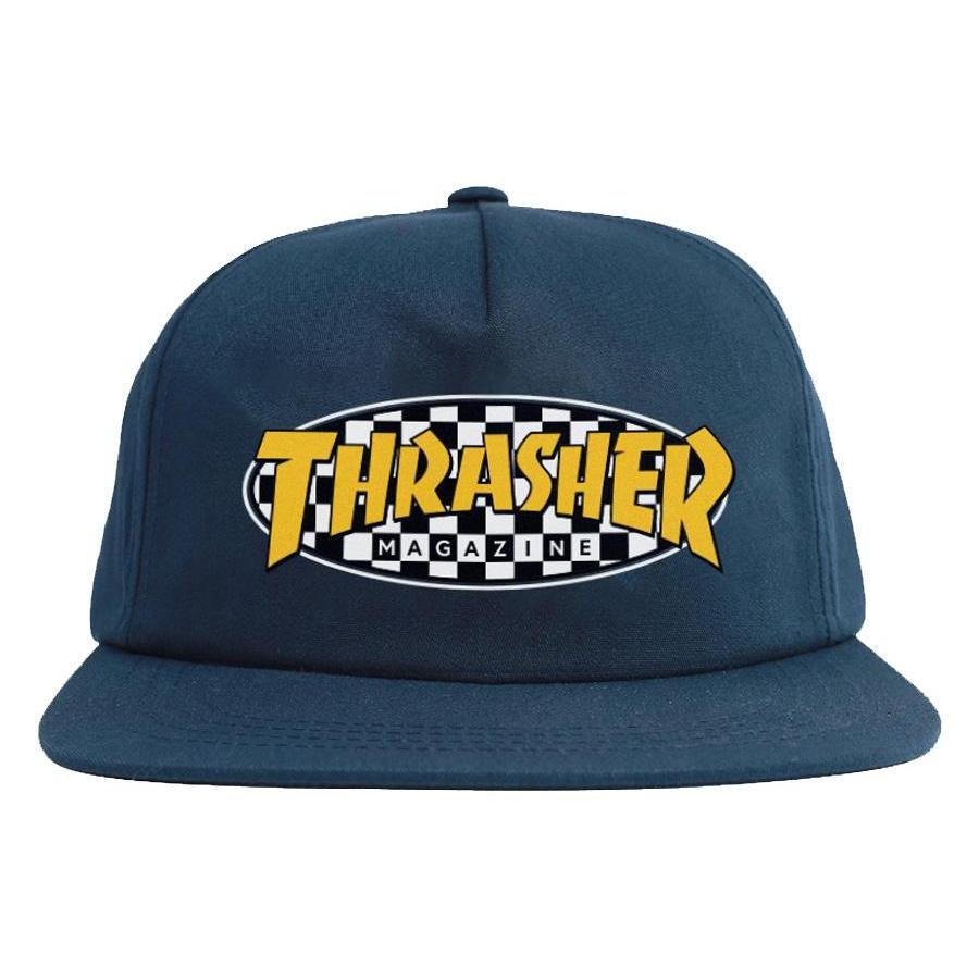 CASQUETTE CHECKERED OVAL THRASHER