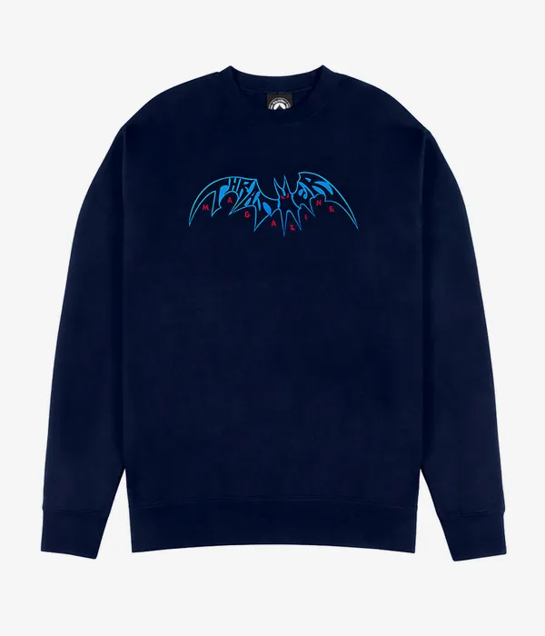 THRASHER SWEAT SKY RAT BY NECKFACE CREW NAVY